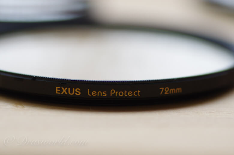 EXUSレンズプロテクター 72mm